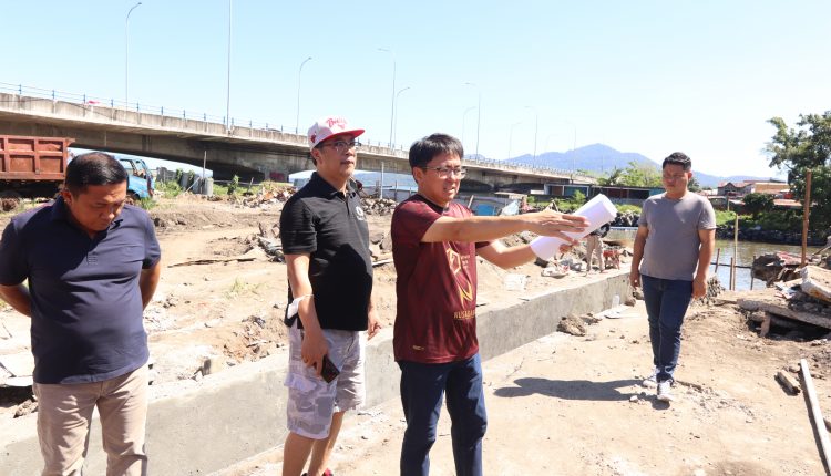 Walikota Manado Meninjau Proyek Perbaikan dan Penataan di Beberapa Wilayah Kota Manado