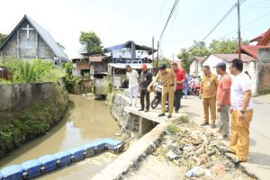 Walikota Lakukan Kunjungan Lapangan di Sejumlah titik Kota Manado